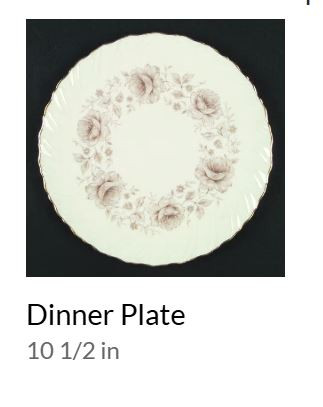 Coquette Dinner Plate - Lenox