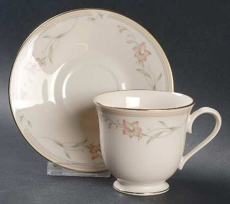 Coral Springs Cup and Saucer Lenox