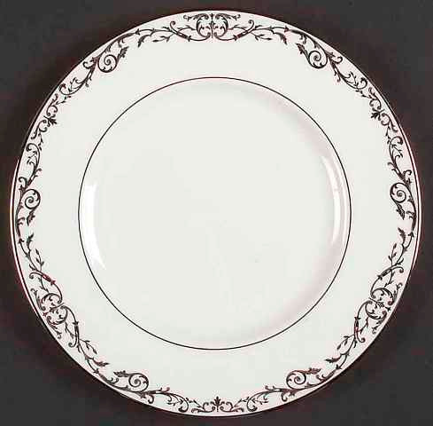 Coronet Platinum Luncheon Plate or Accent Plate