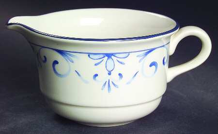 Country Blue Creamer