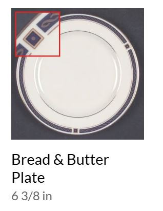Eaton Knoll Bread and Butter Plate