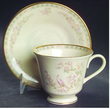 Fair Isle Cup and Saucer