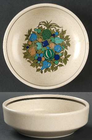 Fall Bounty Round Soup Cereal Bowl