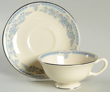 Fanciful Cup and Saucer - Lenox