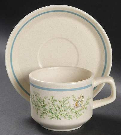 Fancy Free Cup and Saucer Lenox