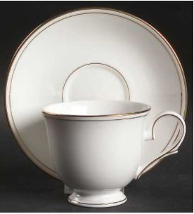 Federal Gold Cup and Saucer