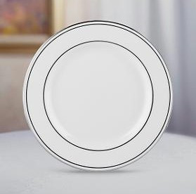 Federal Platinum Bread and Butter Plate