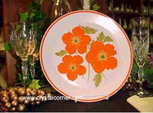 Fire Flower Dinner Plate