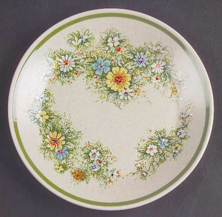 Floral Fantasy Bread and Butter Plate