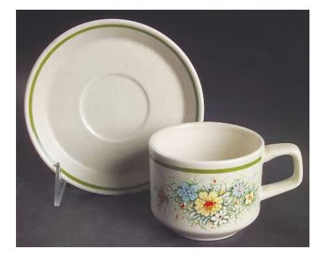 Floral Fantasy Cup and Saucer-Lenox
