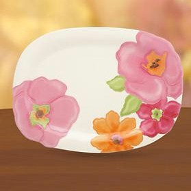 Floral Fussion Medium Oval Platter