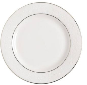 Floral Veil Bread and Butter Plate