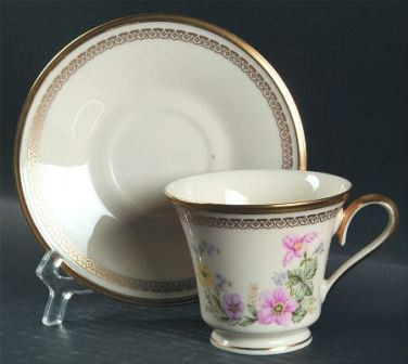 Flower Song Cup and Saucer Lenox