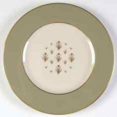 Glendale Round Salad Plate Lenox