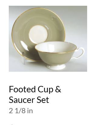 Glendale Cup and Saucer
