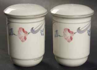 Glories On Grey Salt and Pepper Shaker - Lenox