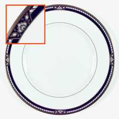 Golden Dynasty Dinner Plate