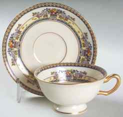 Golden Gate Cup and Saucer-Lenox