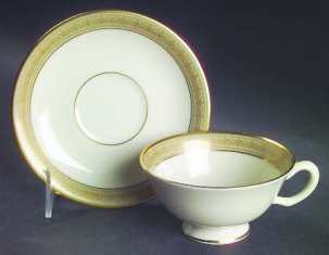 Greenfield Cup and Saucer Lenox