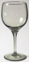 Green Shadow Water Goblet - Lenox Crystal