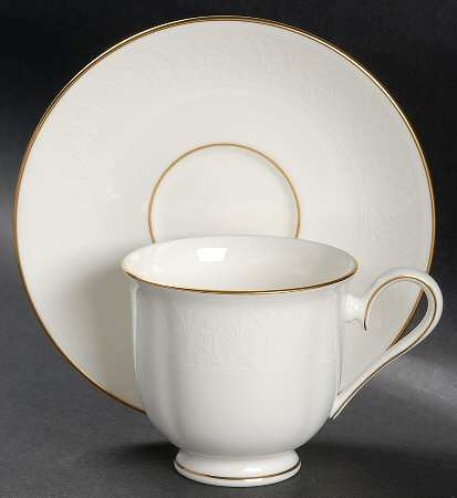 Hannah Gold Cup and Saucer