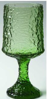 Impromptu Green Water Goblet