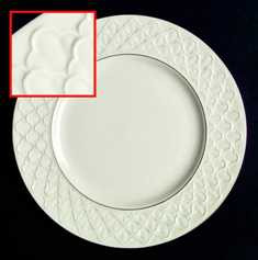 Jacquard Gold Dinner Plate Lenox
