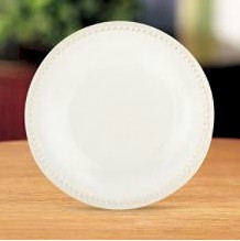 Linen Weave Dinner Plate