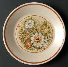 Magic Garden Bread and Butter Plate