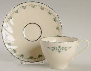 Melissa Cup and Saucer-Lenox