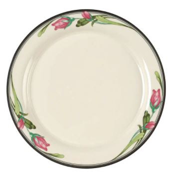 Midnight Blossoms Black Dinner Plate-Lenox