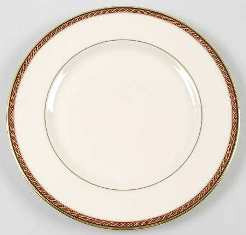Monroe Round Salad Plate-Lenox