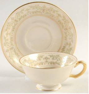 Noblesse Cup and Saucer-Lenox