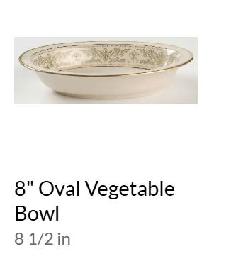 Noblesse Small Serving Bowl-Lenox