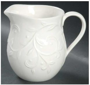 Opal Innocence Carved Creamer
