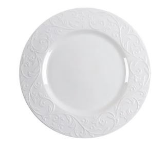 Opal Innocence Carved Dinner Plate