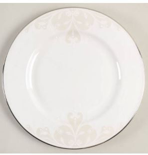 Opal Innocence Scroll Round Salad Plate