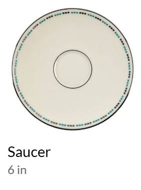 Oslo Saucer Only-Lenox