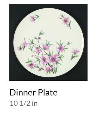 Peachtree Round Salad Plate-Lenox