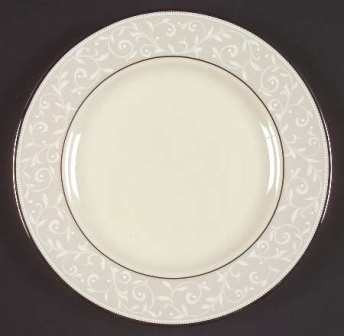 Pearl Innocence Round Salad Plate Lenox