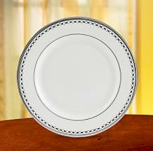 Pearl Platinum Bread and Butter Plate-Lenox