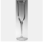 Pearl Platinum Fluted Champagne - Lenox Crystal