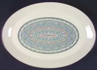 Projection Medium Oval Platter - Lenox