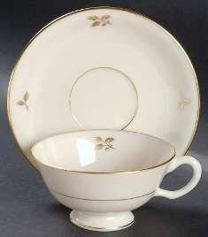 Rhodora Cup and Saucer - Lenox