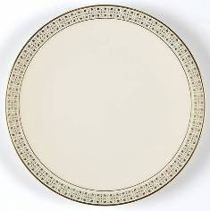 Rhythm Round Salad Plate