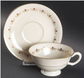 Romance Cup and Saucer Lenox