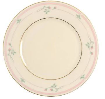 Rose Manor Round Salad Plate-Lenox