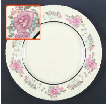 Sachet Dinner Plate