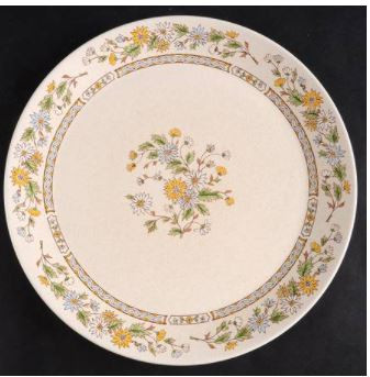 Sandflowers Dinner Plate-Lenox