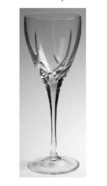 Sea Swirl Water Goblet